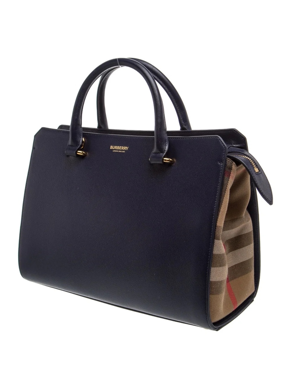 Burberry check tote